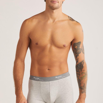 Kom Tight Gri 2'li Şort Boxer 2'li Avantajlı Paket