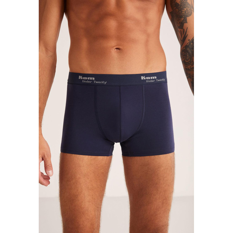 Kom Tight 2'li Şort Boxer 2'li Avantajlı Paket Lacivert