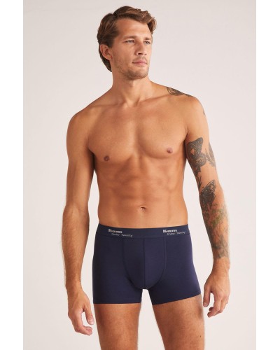 Kom Tight 2'li Şort Boxer 2'li Avantajlı Paket Lacivert Kom Tight 2'li Şort Boxer 2'li Avantajlı Paket Lacivert