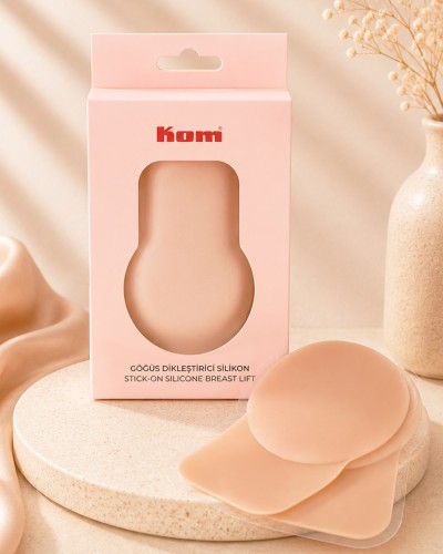 KOM Göğüs Dikleştirici & Toparlayıcı Silikon Ped