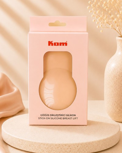 KOM Göğüs Dikleştirici & Toparlayıcı Silikon Ped