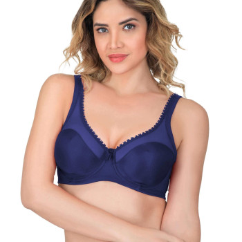 LACİVERT  MI Emay 169 B Basic Balenli Toparlayıcı Sütyen