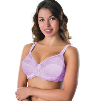 LİLA MI Emay 170 B Balenli Brode Toparlayıcı Sütyen