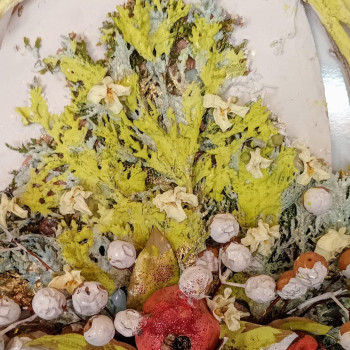 Kır Çiçekleri Dekoratif Kapı Süsü