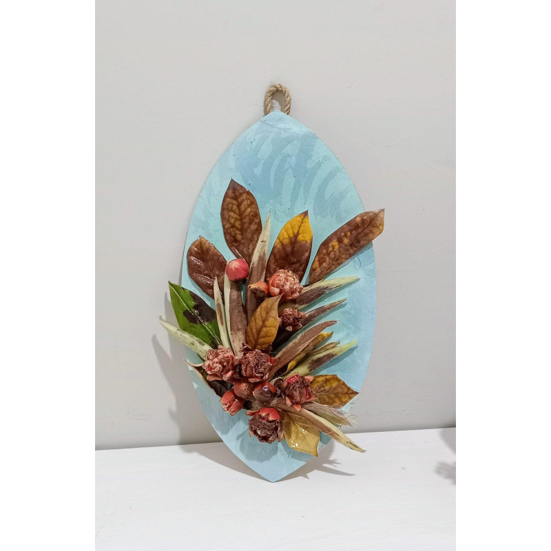 Gökkuşağındaki Çiçekler Duvar Ve Kapı Süsü