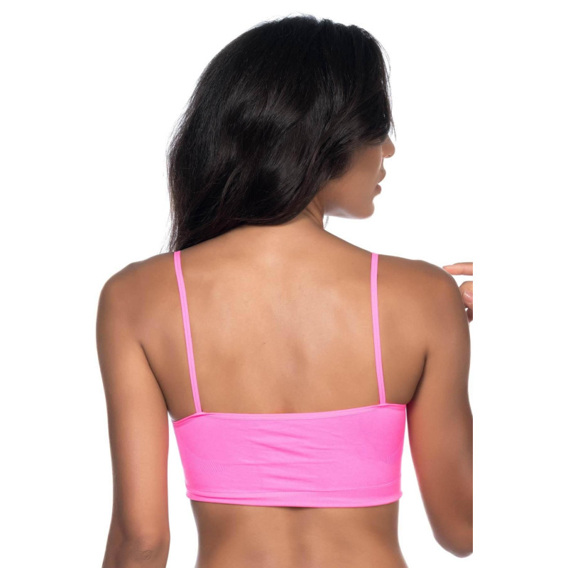 NEON FUŞYA MI Emay 4003 Soft İp Askı Büstiyer