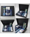 Nivea 8'li Damat Bohçası Bakım Seti - Deri Kutuda & Tırnak Seti Hediyeli Nivea 8'li Damat Bohçası Bakım Seti - Deri Kutuda & Tırnak Seti Hediyeli