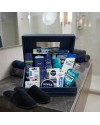 Nivea Erkek Bakım ve Damat Tıraş Seti 15 Parça Aynalı Kutulu + Terlik Hediyeli