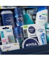 Nivea Erkek Bakım ve Damat Tıraş Seti 15 Parça Aynalı Kutulu + Terlik Hediyeli