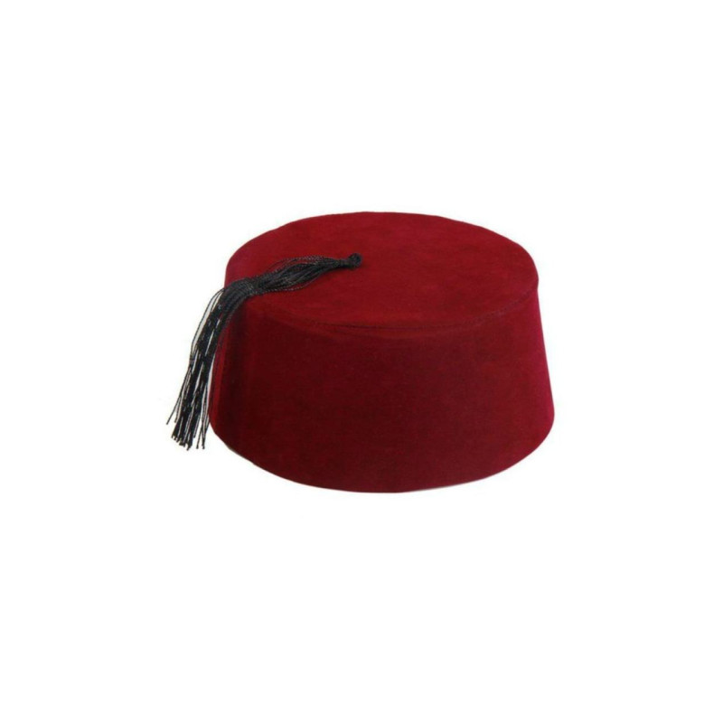 Osmanlı Erkek Bordo Fesi - Klasik Başlık Şapka Osmanlı Erkek Bordo Fesi - Klasik Başlık Şapka
