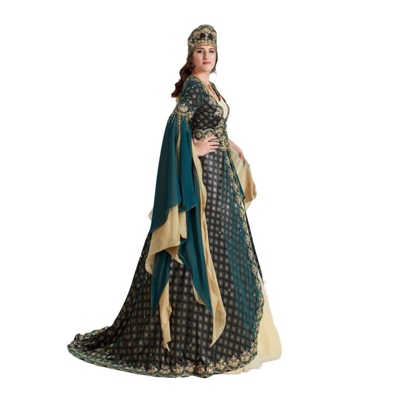 Özel Dikim Bindallı Kına Elbisesi Eylül Özel Dikim Bindallı Kına Elbisesi Eylül