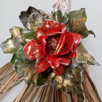 Palmiye Varaklı Kapı Süsü