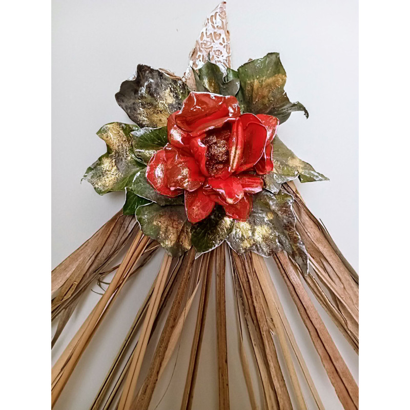 Palmiye Varaklı Kapı Süsü