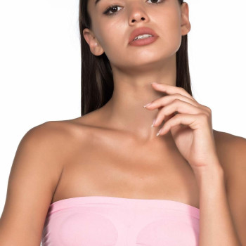 PEMBE MI Emay 4002 Soft Straplez Büstiyer