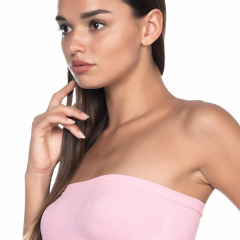 PEMBE MI Emay 4002 Soft Straplez Büstiyer