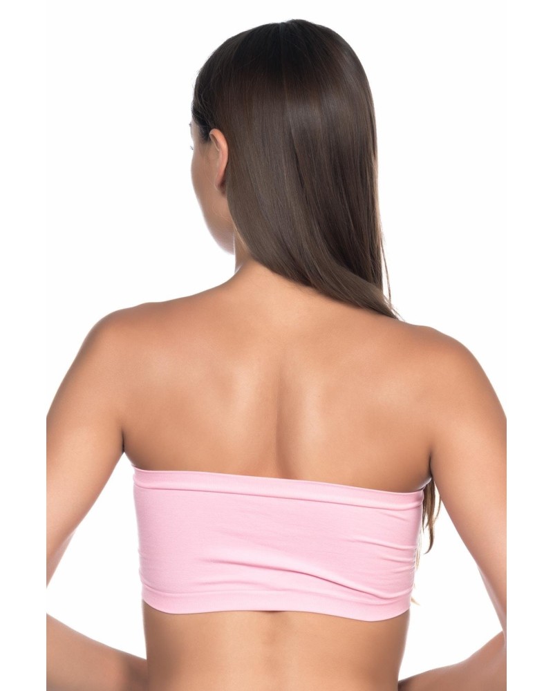 PEMBE MI Emay 4002 Soft Straplez Büstiyer