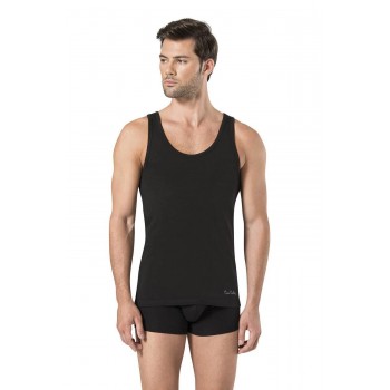 Pierre Cardin 145 Erkek Modal Atlet Boxer Takım -Siyah Pierre Cardin 145 Erkek Modal Atlet Boxer Takım -Siyah