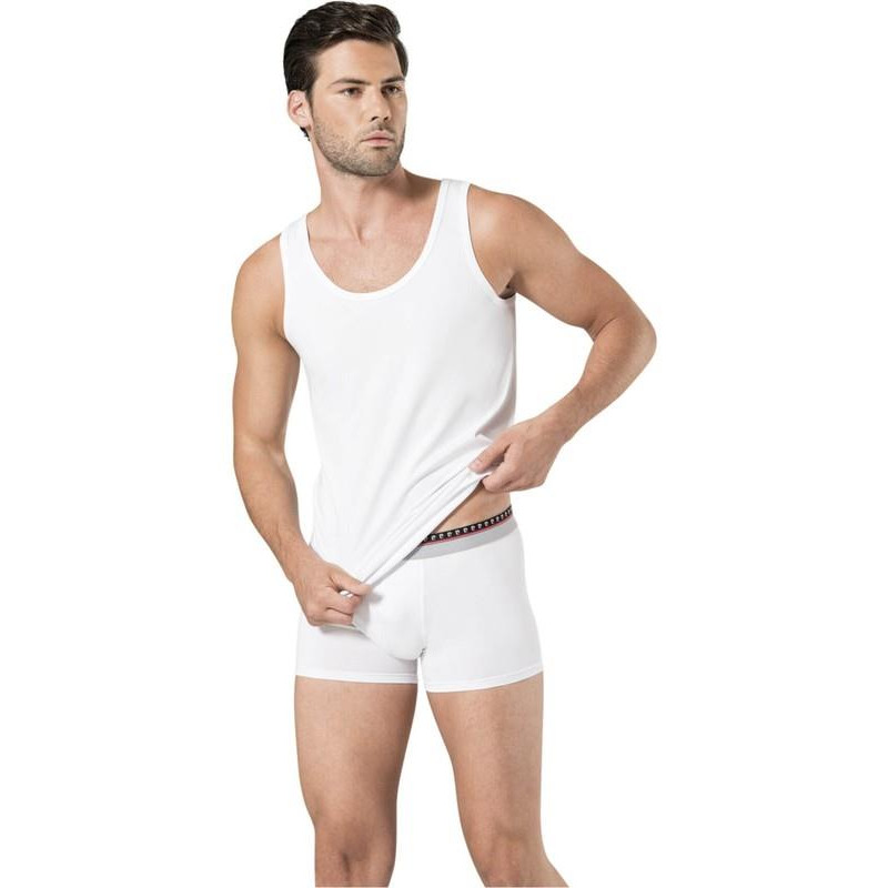 Pierre Cardin 155 Erkek Atlet Boxer Takım - Beyaz