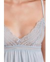 Pierre Cardin 2820 Kadın Mist Dantelli Penye 3'lü Sabahlıklı Pijama Takım Pierre Cardin 2820 Kadın Mist Dantelli Penye 3'lü Sabahlıklı Pijama Takım