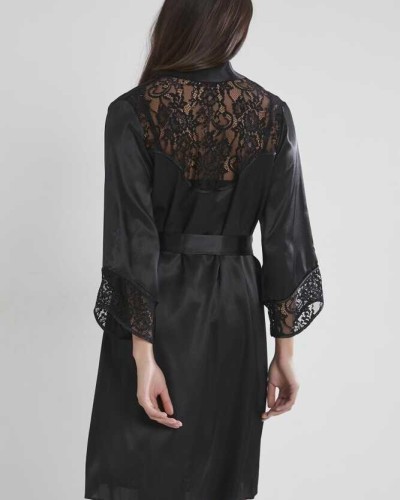 Pierre Cardin Siyah 2li Balensiz Kaplı Gecelik Sabahlık 4075 Pierre Cardin Siyah 2li Balensiz Kaplı Gecelik Sabahlık 4075