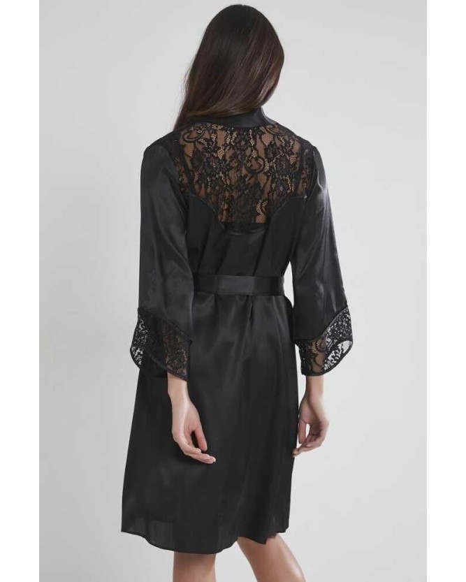 Pierre Cardin Siyah 2li Balensiz Kaplı Gecelik Sabahlık 4075 Pierre Cardin Siyah 2li Balensiz Kaplı Gecelik Sabahlık 4075