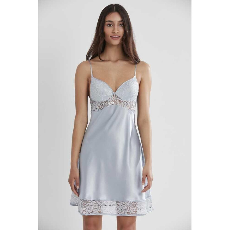Pierre Cardin 2li Balensiz Kaplı Gecelik Sabahlık 4075 mist
