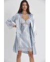 Pierre Cardin 2li Balensiz Kaplı Gecelik Sabahlık 4075 mist Pierre Cardin 2li Balensiz Kaplı Gecelik Sabahlık 4075 mist