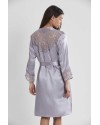 Pierre Cardin 2li Balensiz Kaplı Gecelik Sabahlık 4075 Royal