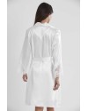 Pierre Cardin 2li Ekru Saten Kısa Gecelik Sabahlık 4300 Pierre Cardin 2li Ekru Saten Kısa Gecelik Sabahlık 4300
