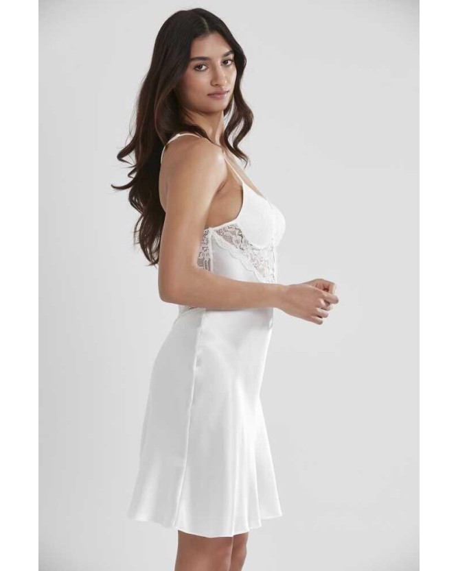 Pierre Cardin 2li Ekru Saten Kısa Gecelik Sabahlık 4300 Pierre Cardin 2li Ekru Saten Kısa Gecelik Sabahlık 4300