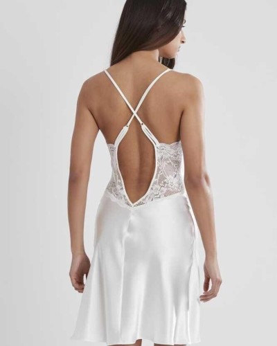 Pierre Cardin 2li Ekru Saten Kısa Gecelik Sabahlık 4300 Pierre Cardin 2li Ekru Saten Kısa Gecelik Sabahlık 4300