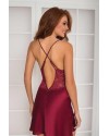 Pierre Cardin 2li Bordo Saten Kısa Gecelik Sabahlık 4300 Pierre Cardin 2li Bordo Saten Kısa Gecelik Sabahlık 4300