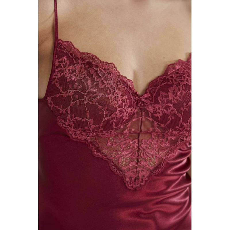 Pierre Cardin 425 Saten Şort Takım bordo Pierre Cardin 425 Saten Şort Takım bordo