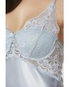 Pierre Cardin 4lü Gecelik Sabahlık Şort Çeyiz Set 7005 Mist