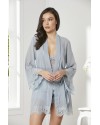Pierre Cardin 4lü Gecelik Sabahlık Şort Çeyiz Set 7005 Mist