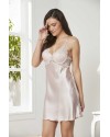 Pierre Cardin 4lü Gecelik Sabahlık Şort Çeyiz Set 7005 Pudra Pierre Cardin 4lü Gecelik Sabahlık Şort Çeyiz Set 7005 Pudra