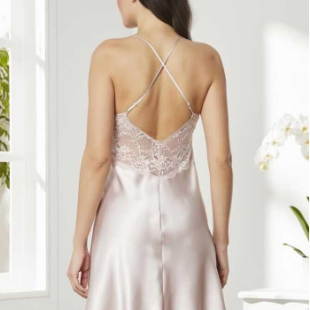 Pierre Cardin 4lü Gecelik Sabahlık Şort Çeyiz Set 7005 Pudra