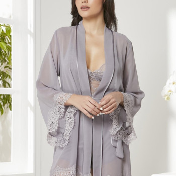 Pierre Cardin 4lü Gecelik Sabahlık Şort Çeyiz Set 7005 Royal