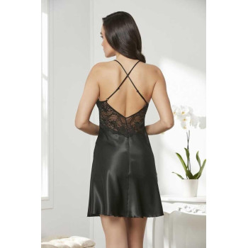 Pierre Cardin 4lü Gecelik Sabahlık Şort Çeyiz Set 7005 Siyah