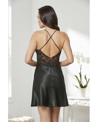 Pierre Cardin 4lü Gecelik Sabahlık Şort Çeyiz Set 7005 Siyah Pierre Cardin 4lü Gecelik Sabahlık Şort Çeyiz Set 7005 Siyah