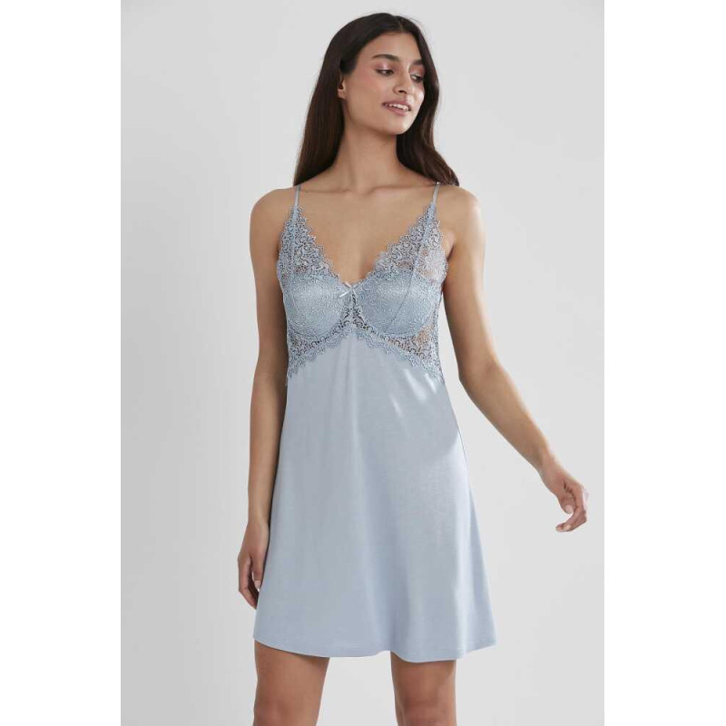 Pierre Cardin 5040 6'lı Modal Gecelik Sabahlık Çeyiz Seti Mist