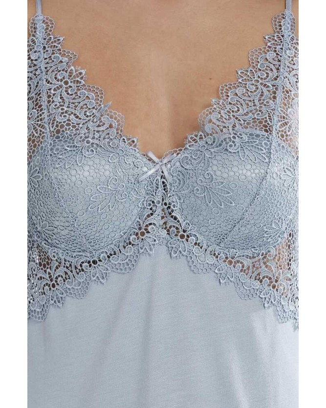 Pierre Cardin 5040 6'lı Modal Gecelik Sabahlık Çeyiz Seti Mist Pierre Cardin 5040 6'lı Modal Gecelik Sabahlık Çeyiz Seti Mist
