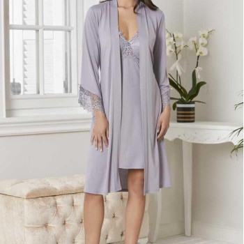 Pierre Cardin 5040 6'lı Modal Gecelik Sabahlık Çeyiz Seti Royal Pierre Cardin 5040 6'lı Modal Gecelik Sabahlık Çeyiz Seti Royal