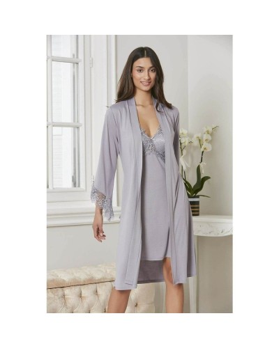 Pierre Cardin 5040 6'lı Modal Gecelik Sabahlık Çeyiz Seti Royal
