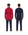 Pierre Cardin 5605 3'lü Röpteşambır Pijama Seti - Bordo Pierre Cardin 5605 3'lü Röpteşambır Pijama Seti - Bordo