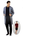 Pierre Cardin 5li Penye Robdöşambr Şort Pijama Set 5590