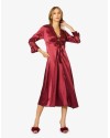 Pierre Cardin 6'lı Bordo Uzun Gecelik Sabahlık Set 6025 Pierre Cardin 6'lı Bordo Uzun Gecelik Sabahlık Set 6025