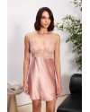 Pierre Cardin 6'lı Brandy Uzun Gecelik Sabahlık Set 6035