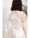 Pierre Cardin 6'lı Ekru Gecelik Sabahlık Set 6035 Pierre Cardin 6'lı Ekru Gecelik Sabahlık Set 6035