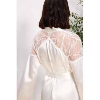 Pierre Cardin 6'lı Ekru Gecelik Sabahlık Set 6035